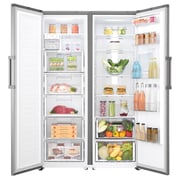 LG Upright Refrigerator 313 Litres GR-F501ELDZ, Large Capacity, Thinner Insulation, Energy Efficiency