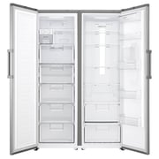LG Upright Refrigerator 313 Litres GR-F501ELDZ, Large Capacity, Thinner Insulation, Energy Efficiency