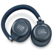 سماعة رأس جي بي إل لايف 650BTNC اللاسلكية حول الأذن حاجبة الضوضاء أزرق