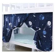 Bunk Bed Lower Deck Curtain 1pc Galaxy Design