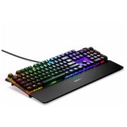 SteelSeries APEX 7 Mechanical Gaming Keyboard (Red Switch - Linear and Quiet)
