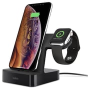 Belkin Valet Charging Dock For Apple Watch + iPhone Black