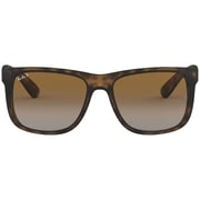 RayBan RB4165-865/T5-55 Square Acetate Plastic Tortoise Unisex Sunglasses