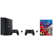 Sony PlayStation 4 Pro Gaming Console 1TB Black + Extra Controller + PES 2020 Game