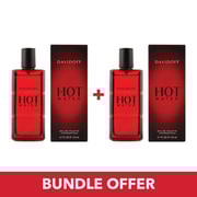 دافيدوف عرض هدية عطر هوت ووتر للرجال 110 مل ×2 EDT