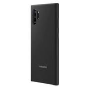 Samsung Note 10 Plus Silicone Cover - Black