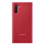 Samsung Note 10 LED View Cover - Red