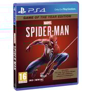 PS4 Marvel Spiderman Game Of The Year Edition Game