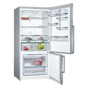 Bosch Bottom Freezer 682 Litres Silver-Inox KGN86AI3E8