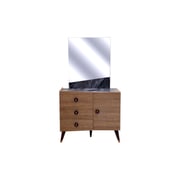 Pan Emirates Alfano 4pcs Bedroom Set White