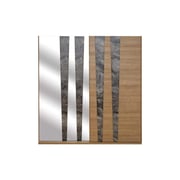 Pan Emirates Alfano 2 Door Sliding Wardrobe Walnut