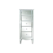 Pan Emirates Casablanca Chest Of 5 Drawer Silver