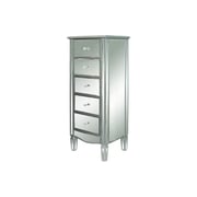 Pan Emirates Casablanca Chest Of 5 Drawer Silver