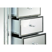 Pan Emirates Casablanca Chest Of 5 Drawer Silver