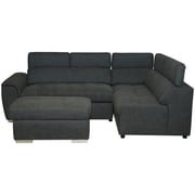 Pan Emirates Ruddy Corner Sofa Set (RHF) Grey