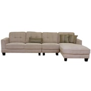 Pan Emirates Chirag (N) Corner Sofa Set (RHF) Cream