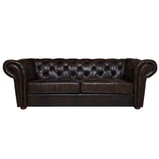 Pan Emirates Dundee 3 Seater Sofa Brown