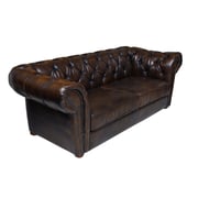 Pan Emirates Dundee 3 Seater Sofa Brown