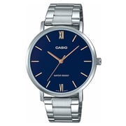 Casio MTP-VT01D-2BUDF Enticer Analog Metal Watch For Men