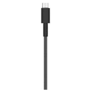 Passion4 Braided Metal Plug Micro USB Cable 1m - Black