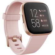 Fitbit Versa 2 Smartwatch Petal/Copper Rose Aluminum