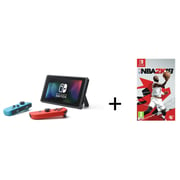 Buy Nintendo Switch 32GB Neon Blue/Red International Version + Fortnite  Game Online in UAE