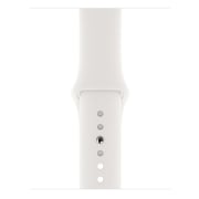 Apple Watch Series 5 GPS 44mm Silver Aluminium Case with White Sport Band – Middle East Version