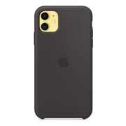 Apple Silicone Case Black iPhone 11