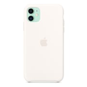 Apple Silicone Case White iPhone 11