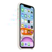 Apple Silicone Case White iPhone 11