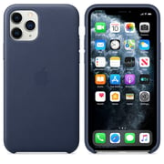Apple Leather Case Midnight Blue iPhone 11 Pro