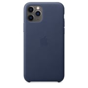 Apple Leather Case Midnight Blue iPhone 11 Pro Max