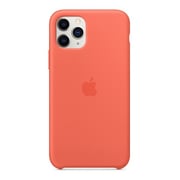 Apple Silicone Case Clementine (Orange) iPhone 11 Pro