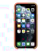 Apple Silicone Case Clementine (Orange) iPhone 11 Pro