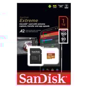 Sandisk Extreme microSDXC A2/V30 1TB + SD Adapter