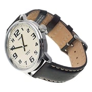 Timex T28201 Easy Reader Quartz Brown Leather Watch Unisex