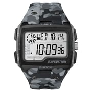 Timex TW4B03000 Expedition Shock Digital Grey Resin Watch Men