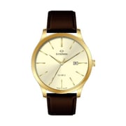 Everswiss 4329-GLC Brown Leather Watch Men
