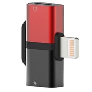 WIWU Pro Dual Lighting Adapter Charging Audio Cable For iPhone