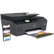 HP Smart Tank 530 Wireless All In One Printer- Print, Scan, Copy, Print up to 18000 Black or 8000 Color Pages - Gray [4SB24A]