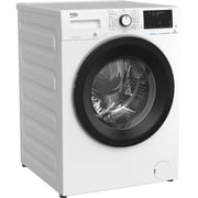 Beko 8kg Front Load Washing Machine, 1400 RPM, 15 Programs, SteamCure, White - WTV8736XW