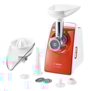 Bosch Meat Mincer 500W White/Red MFW3630I