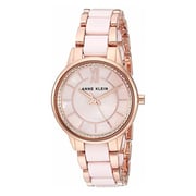 Anne Klein White Ceramic Quartz Watch Women