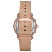 Fossil FTW1129 Q Tailor Leather Hybrid Smart Watch Women