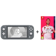 Nintendo Switch Lite 32GB Grey Middle East Version + FIFA 20 Legacy Edition Game