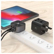 Adam Elements APAADT3BK Omnia T3 Travel Adapter Black