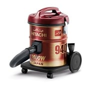 Hitachi Vacuum Cleaner 1600W - Wine Red - CV-940Y 24CDS WR