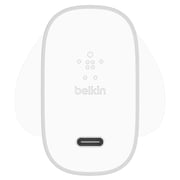 Belkin 27W Apple Fast Charger + F8J239BT04 White Type C Cable