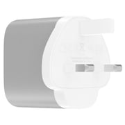 Belkin 27W Apple Fast Charger + F8J239BT04 White Type C Cable