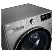 LG Front Load Washer 10.5 kg F4V5RYP2T, Bigger Capacity, AI DD, Steam, ThinQ